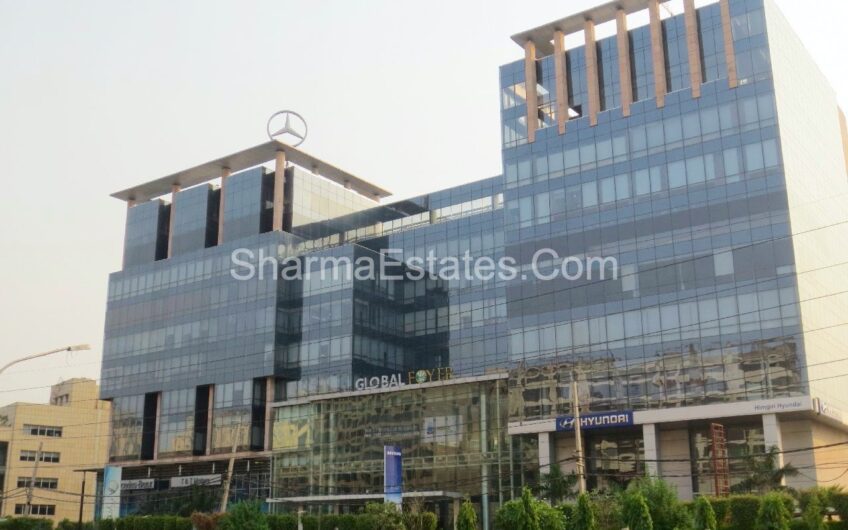 Office Space for Rent in Global Foyer Mall, Sector-43, Gurgaon | Furnished Office on Lease at DLF Golf Course Road Gurugram