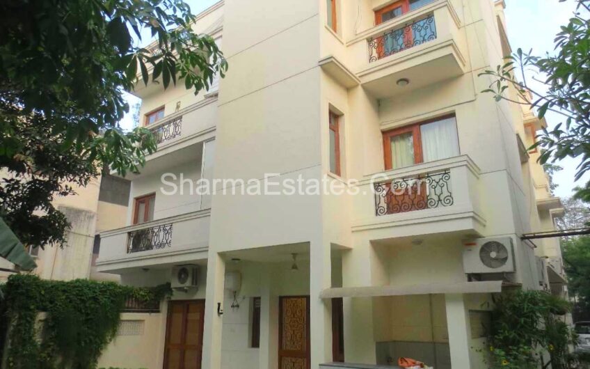 5 BHK Independent House/ Villa For Rent in Vasant Vihar, New Delhi | Duplex Property in South Delhi